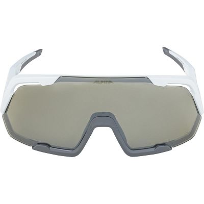 Превью  Велоочки ALPINA Rocket Q-Lite Smoke-Grey Matt, Линзы: Silver Mirror Cat.3 (A8679021)